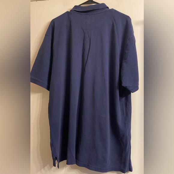 Cambridge Classics Polo Shirt Mens Size XLarge blue Heavy Cotton Short Sleeve - Picture 3 of 5